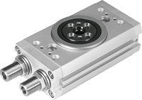 FESTO DRRD-20-180-FH-PA 1395606, 180 MM STROKE, 20 MM BORE, 3-8 BAR, 45 DEGREE CUSHIONING ANGLE, DOUBLE ACTING, DRRD SERIES, M5 CONNECTION, PNEUMATIC ACTUATOR, RACK AND PINION DESIGN STRUCTURE, SEMI-R