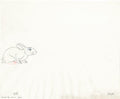 Watership Down 1978 Production Animation Cel Drawing with Linda Jones Enterprise Certificate of Authenticity 020-010