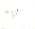 Watership Down 1978 Production Animation Cel Drawing with Linda Jones Enterprise Seal and Certificate of Authenticity 19-002