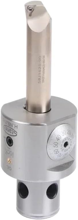 1pc NBJ16 Micro Universal Boring Head Set with BT40 Shank Adjustable Boring Bar Cutters for Milling Machine with 6-51mm Boring
