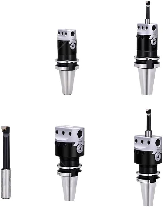 F1 Boring Hole Boring Bar Set Tungsten Carbide Bar Boring Head MT3 MT4 R8 BT NT Boring Bar Set Boring Device F1 Boring Tool(F1-18mm(12PCS))