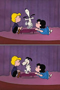 PEANUTS Diptych Snoopy's Happy Dance Limited Edition of 150 Animation Cel Signed by Bill Melendez mlc08