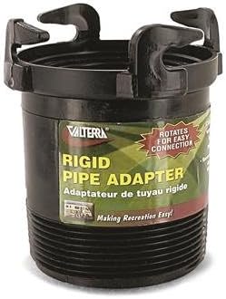 Valterra Black T1027 Rotating Rigid Sewer Pipe Adapter-3', Bayonet (Quantity 6)