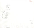 Watership Down 1978 Production Animation Cel Drawing with Linda Jones Enterprise Seal and Certificate of Authenticity 19-022