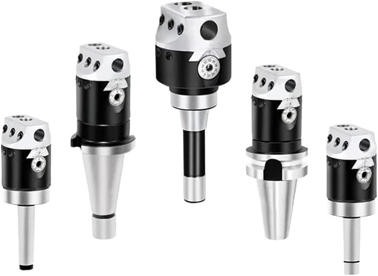 1pc F1 Boring Tool 2/3/4 Inch 50/75/100mm F1 Type Boring Head 12/18/25mm Lathe Boring Bar Milling Holder for Milling Machine Tools(F1-12mm-9Pcs (Bar))