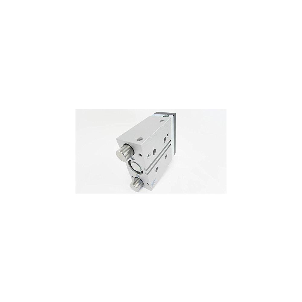 FESTO DFM-32-50-P-A-GF (170858), 0.8 M/S MAX. SPEED, 1.5-10 BAR, 32 MM BORE, 50 MM STROKE, DFM SERIES, DOUBLE-ACTING, ELASTIC CUSHIONING RINGS/PADS AT BOTH ENDS, G1/8 PNEUMATIC CONNECTION, GUIDED ACTU