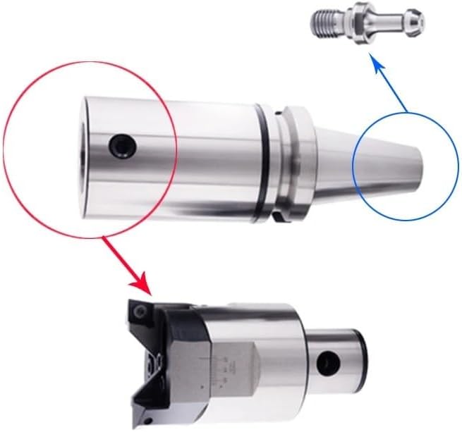 1pc CNC Adjustable Double-edged BT30 BT40 SK40 Tool Holder Boring Bar Boring Cutter Boring Handle Rough Boring Head(RBH40-55)