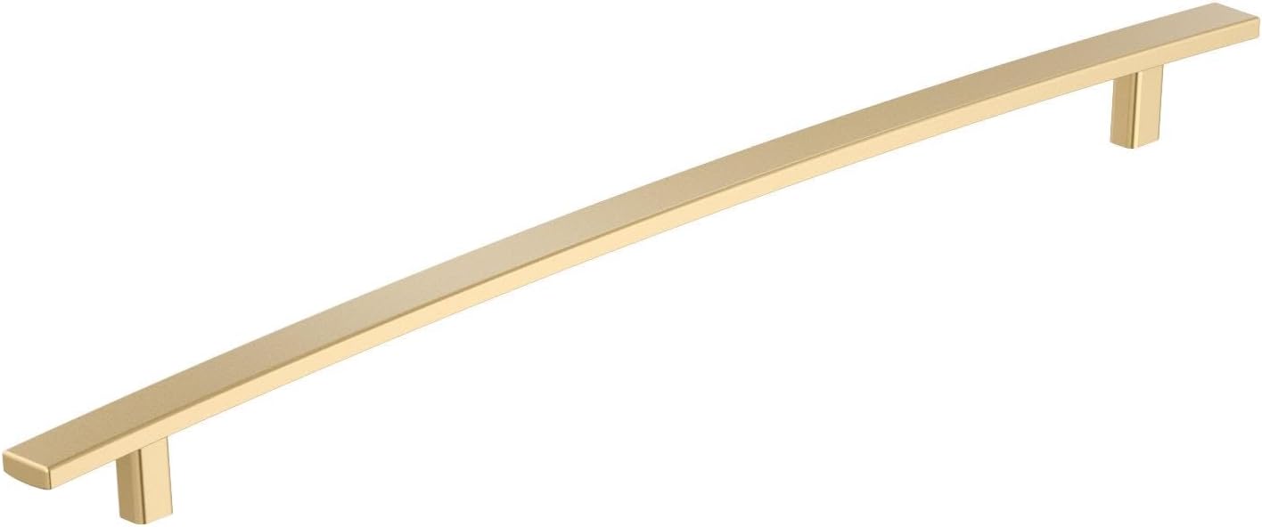 Amerock BP26207CZ | Cyprus 18 inch (457 mm) Center-to-Center Champagne Bronze Appliance Pull | Kitchen Cabinet Hardware | Furniture Hardware | Drawer Handle