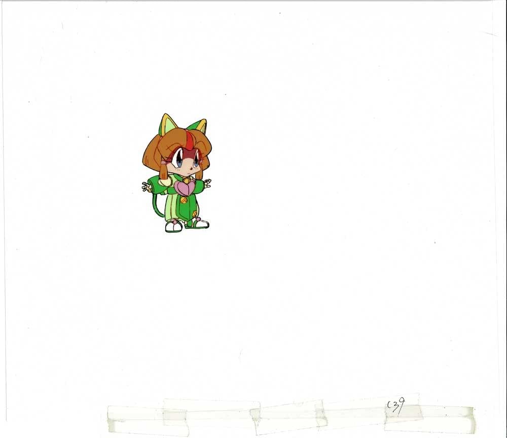 Samurai Pizza Cats Francine Pan Cartoon Production Animation Cel Saban 1990s 39