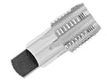 Drill America 3/8'-18 NPT High Speed Steel Interrupted Thread Pipe Tap (Pack of 6), DWT Series