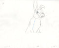 Watership Down 1978 Production Animation Cel Drawing with Linda Jones Enterprise Certificate of Authenticity 019-010