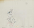 Watership Down 1978 Production Animation Cel Drawing with Linda Jones Enterprise Certificate of Authenticity 022-021