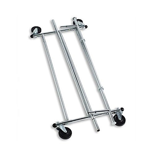 Only Garment Racks True Commercial Grade Rolling Racks Designed with Solid'One Piece' Top Rails (Economically Sold in a Set of 2 Racks)