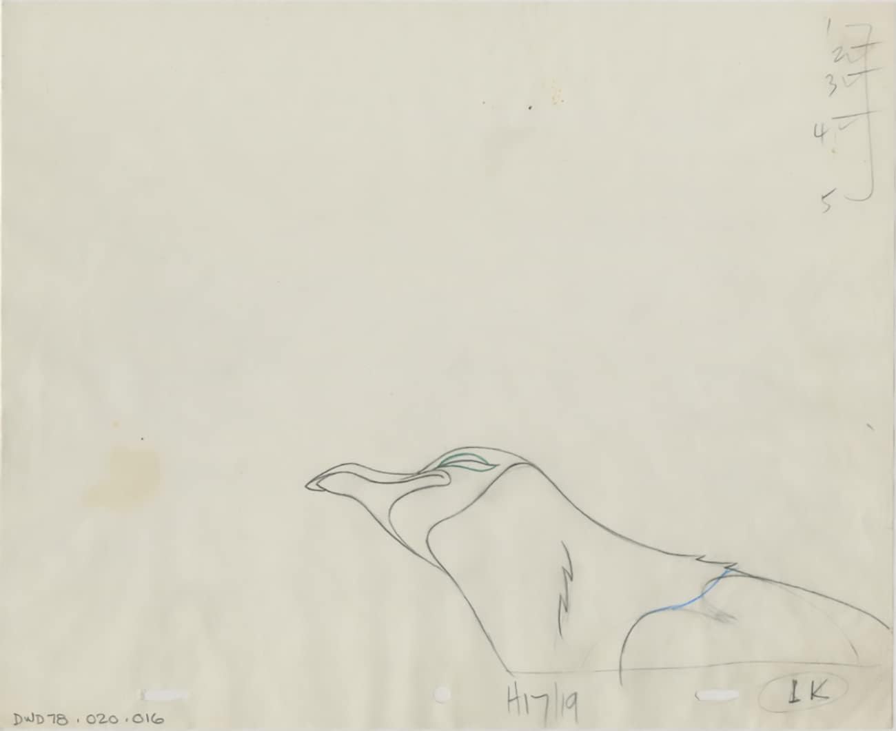 Watership Down 1978 Production Animation Cel Drawing with Linda Jones Enterprise Certificate of Authenticity 020-016