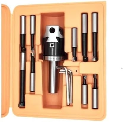 A Set MT2 MT3 MT4 C20 C25 BT30 BT40 NT30 NT40 R8 M10 M12 M16 + F1 2 Inch 50 Boring Head 12mm Boring Bar For Milling Machine Tool(MTB2 (only Holder)