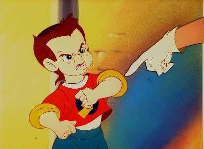 A Troll in Central Park Original Hand Painted Animation Cel - Don Bluth