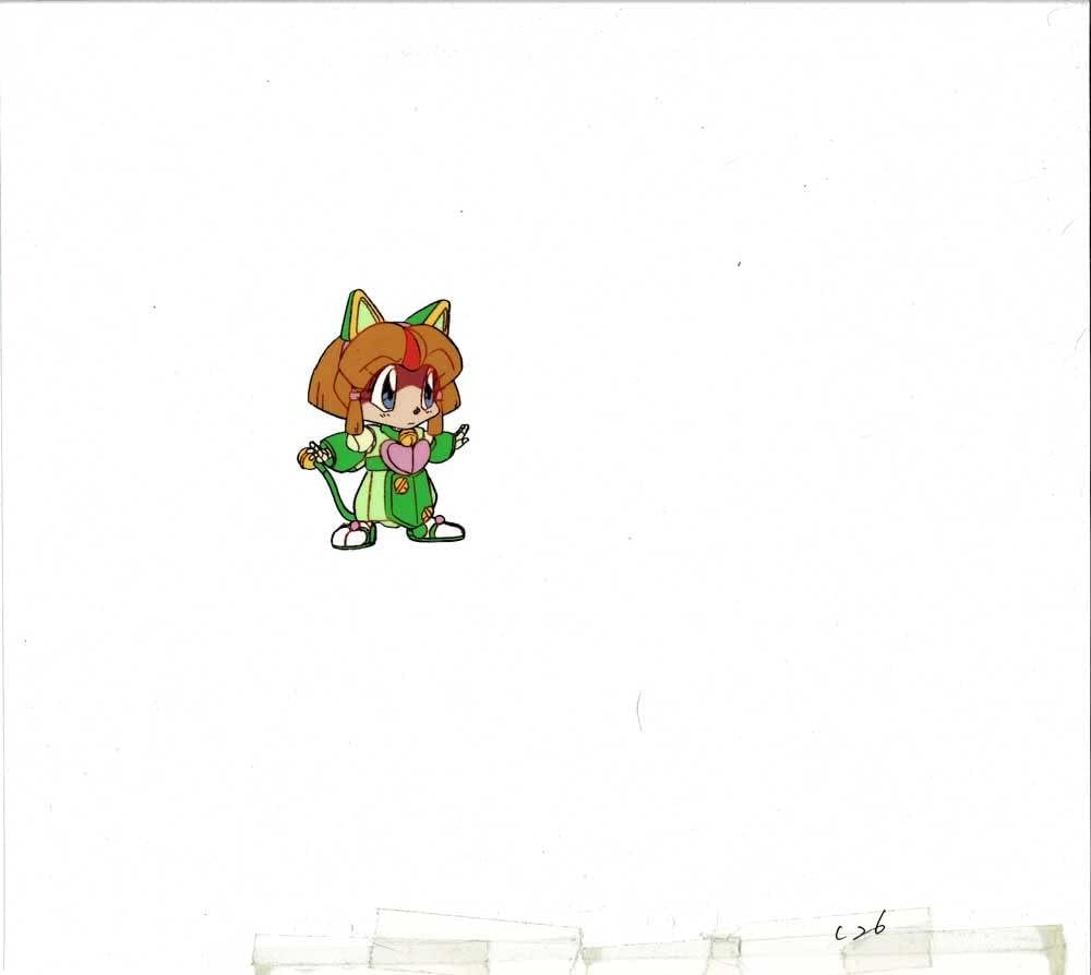 Samurai Pizza Cats Francine Pan Cartoon Production Animation Cel Saban 1990s 26