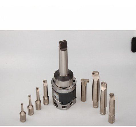 GOWE Boring System Taper Boring Head with Omikeg Boring bar Set, Accuracy 0.01mm, Boring Range: 8-280mm