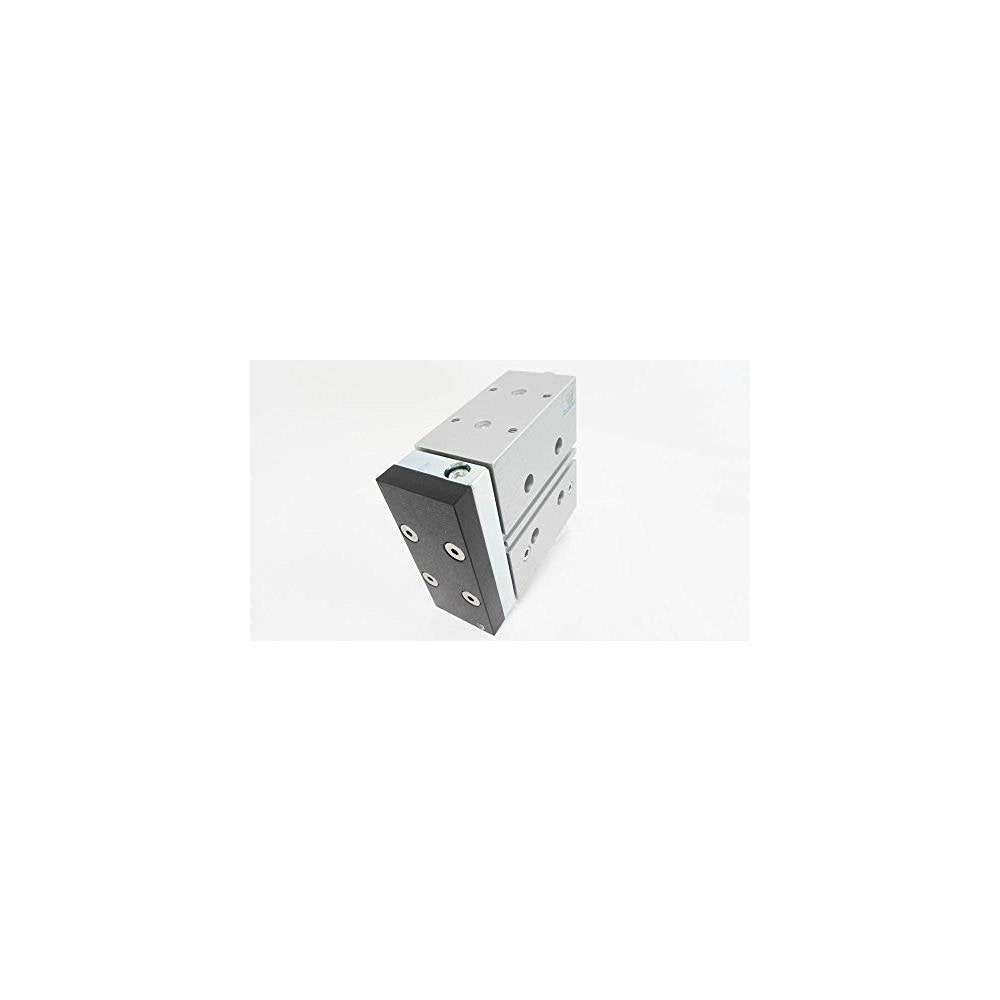 FESTO DFM-32-50-P-A-GF (170858), 0.8 M/S MAX. SPEED, 1.5-10 BAR, 32 MM BORE, 50 MM STROKE, DFM SERIES, DOUBLE-ACTING, ELASTIC CUSHIONING RINGS/PADS AT BOTH ENDS, G1/8 PNEUMATIC CONNECTION, GUIDED ACTU