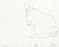 Watership Down 1978 Production Animation Cel Drawing with Linda Jones Enterprise Certificate of Authenticity 019-006