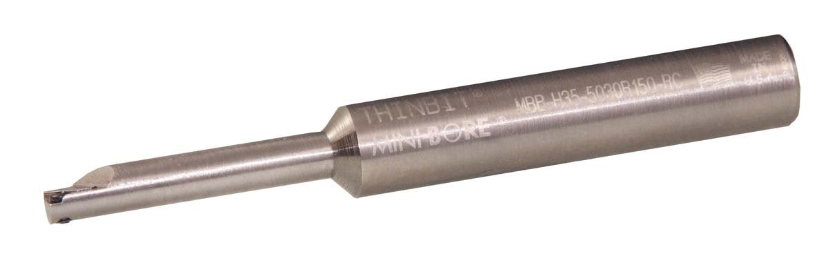 THINBIT MBBH355030R150 1/2 inch Diameter, Heavy Metal, TD Style, Right Hand Boring bar for 0.300' Diameter and Larger bores.