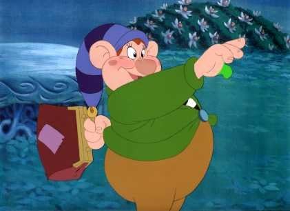 A Troll in Central Park Original Hand Painted Animation Cel - Don Bluth