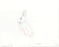 Watership Down 1978 Production Animation Cel Drawing with Linda Jones Enterprise Certificate of Authenticity 023-016