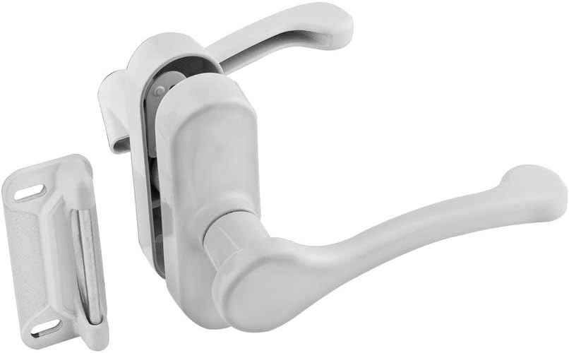 National Hardware N262-196 V1320 Lever Latch in White,1-3/4' (Pack of 12)