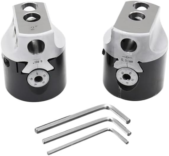 1set 2' 50mm Boring Head+1pcs Morse Holder+9pcs 12mm Boring Bar for CNC Lathe Bored Boring Tool Set(MT3-(F1 50)-9pcs)