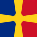 XL Flag Romanian Commodore as chief of flotilla-division WWII |