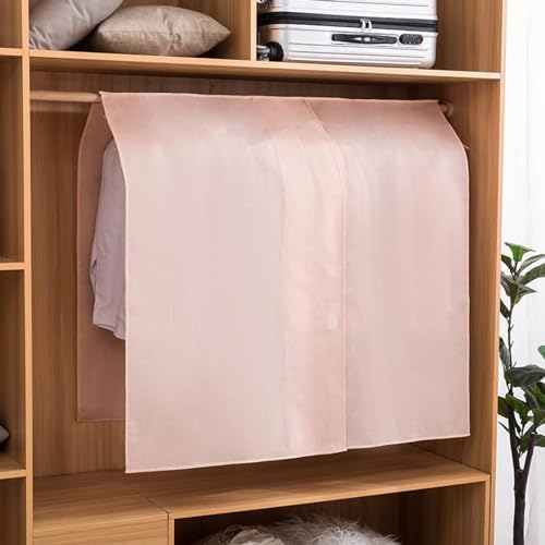 Premium Dustproof Garment Bags - Protective Clothes Covers for Travel & Home Storage, Ideal for Wardrobe & Hanging Rack, Keep Clothes Fresh, Clean & Protected