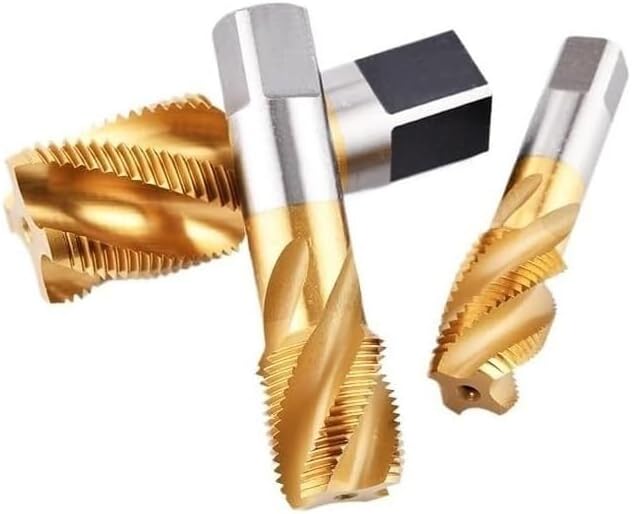 1pcs High-Speed Steel Cobalt Pipe Tap - 1/16 to 1 Inch, G/ZG/RC/NPT/PT Threading Tool for Stainless Steel & More(G1)