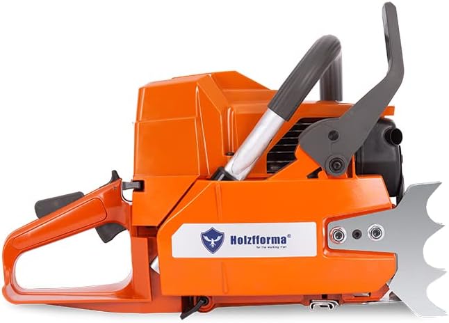 Farmertec 87cc Holzfforma G288 Gasoline Chain Saw Power Head 54mm Bore Without Guide Bar and Chain All parts are Compatible With Husqvarna 288 Chainsaw