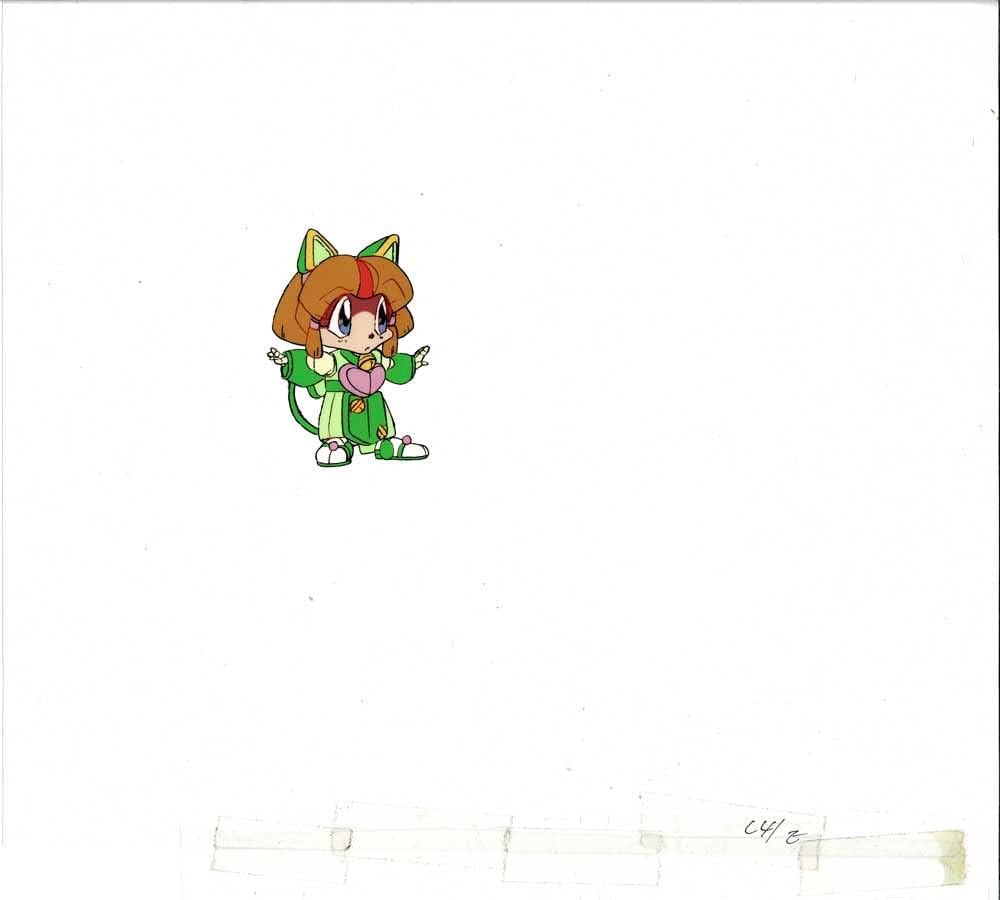 Samurai Pizza Cats Francine Pan Cartoon Production Animation Cel Saban 1990s 41