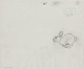 Watership Down 1978 Production Animation Cel Drawing with Linda Jones Enterprise Certificate of Authenticity 022-024