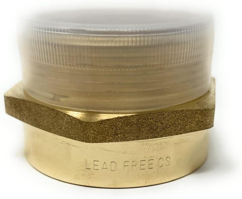 G Thread (British BSPP) Male to NPT Female Adapter - Lead-Free ((2' x 2' (4 Pieces)))