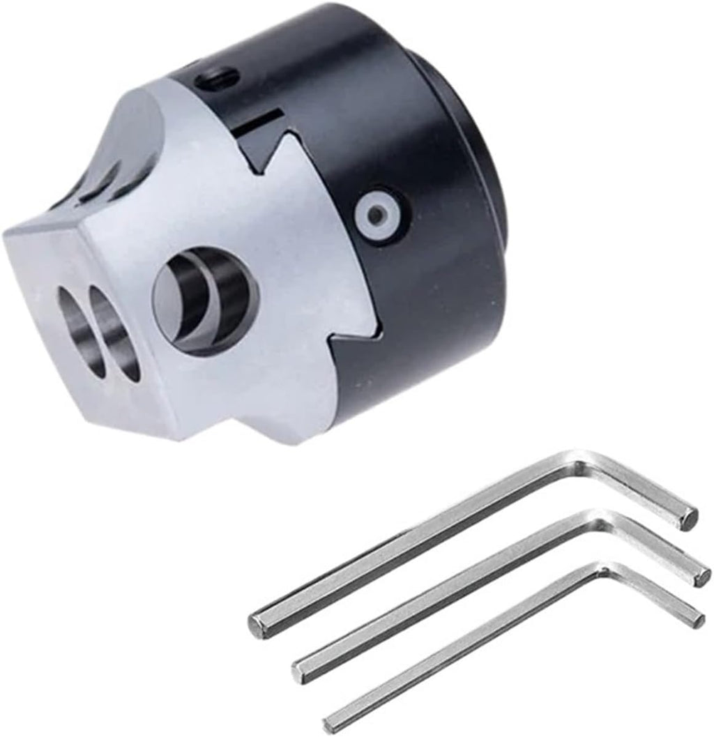 4inch 100mm F1 Type Boring Head 25mm Lathe Boring Bar Milling Holder For MT2 MT3 R8 Shank Milling Machine Tools + Hex Wrenche