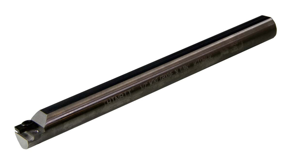 THINBIT MGT12HM Heavy Metal Internal Grooving and Threading Bar, 1/2' Diameter, 3' Reach, Minimum bore Determined When Matched with Insert