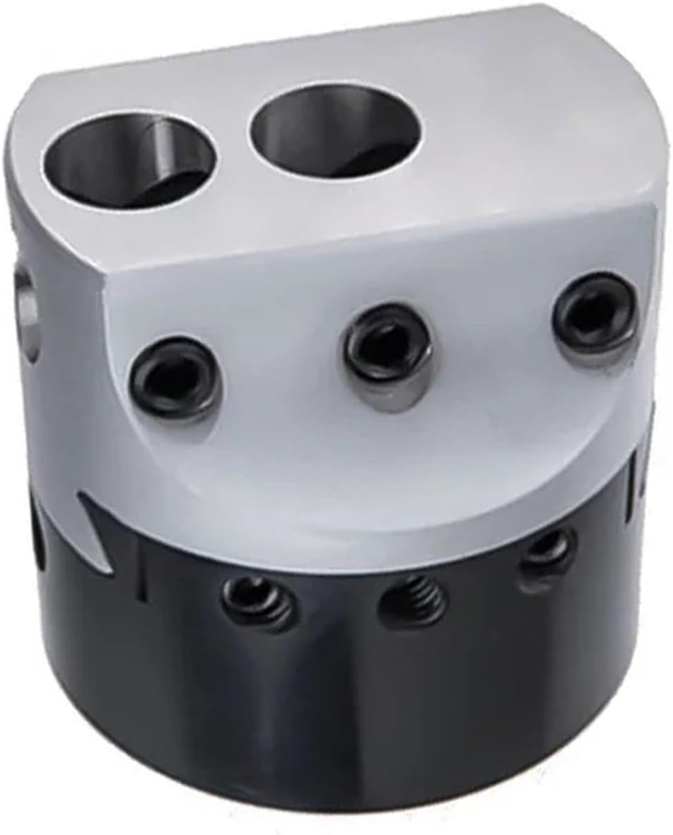 F1 Boring Head 12/18/25mm Boring Bar Milling Handle for Milling Machine Tools Inch 50/75/100mm Rough Boring Head Toolhandle(F1-25-100 (4 Inch))
