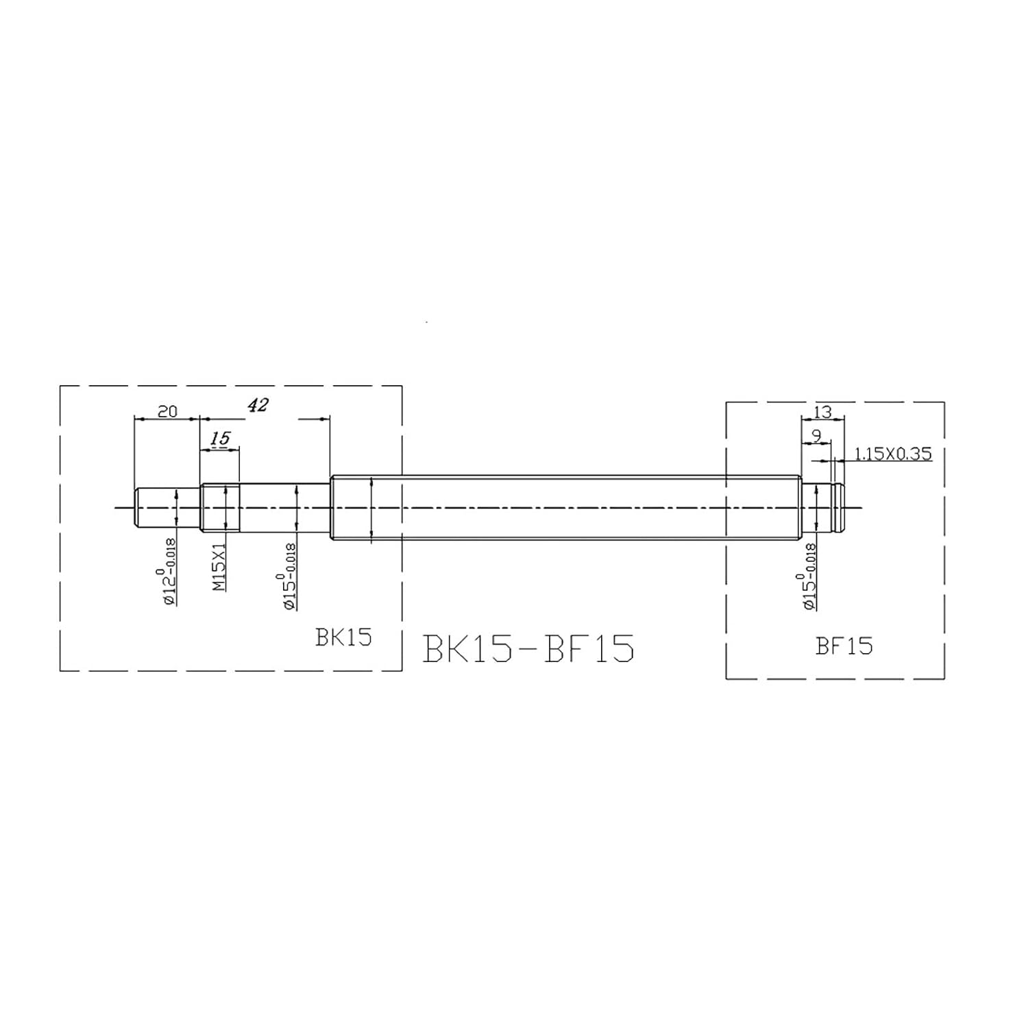 Linear Motion Ball Screw Ball Screw SFU2010 Kit 200-500mm C7 Dia 20mm for CNC Parts Screw with Single Nut +BKBF15+DSG20H+Coupler(350mm)