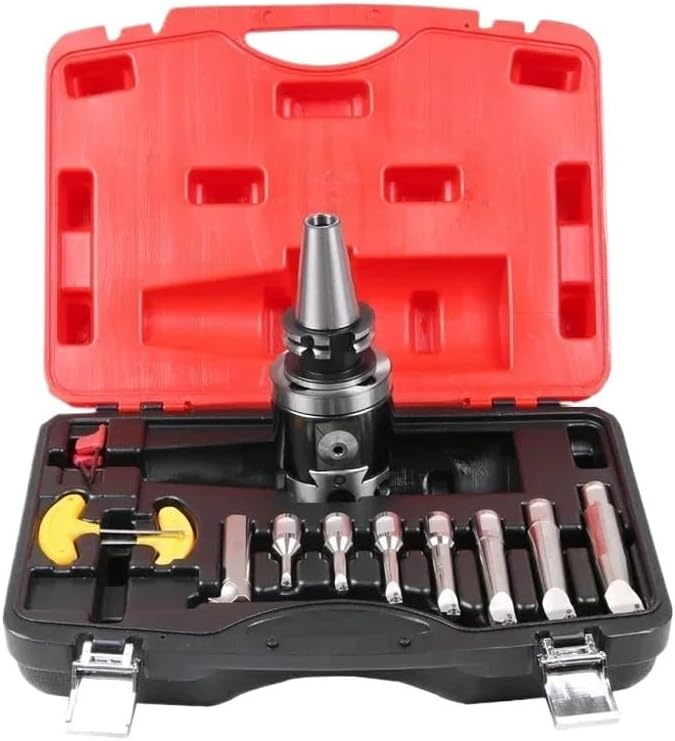 1pc High Precision SK50-NBH2084 CNC 0.01 Run Nout Sk50 Micro Tool with BT Shank NBH2084 System Boring Heads with 8pcs Boring