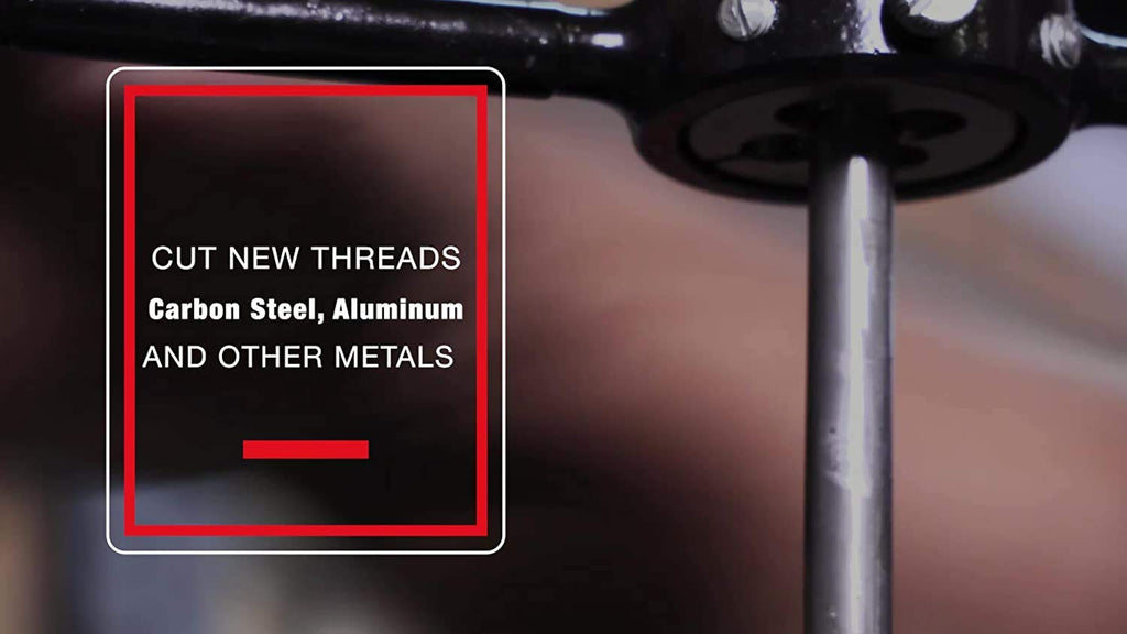 Drill America DWTH2-12NPT-LH 2'OD HSS Left Hand Round Die, 1/2NPT