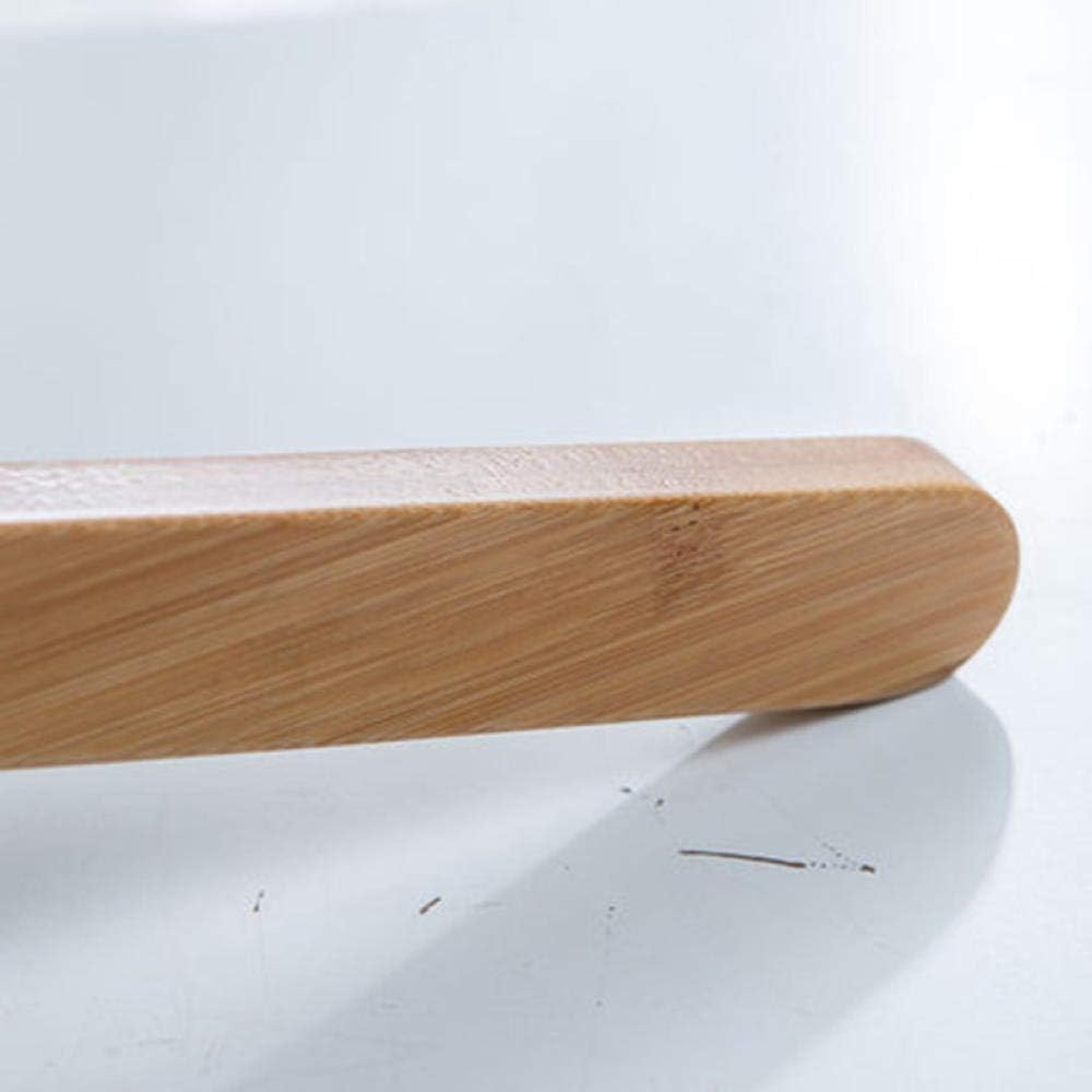 Clothing Supplies 44cm 5 pcs/lot Solid Wood Coat Hanger for Adult and Kids Bamboo Garment Rack Children's Suit Hanging