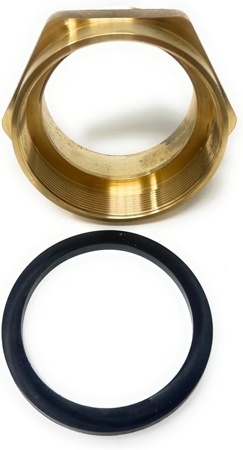 G Thread (British BSPP) Female to NPT Thread Male Pipe Fitting Adapter - Lead-Free Adapter (4' x 4' (1 Piece))
