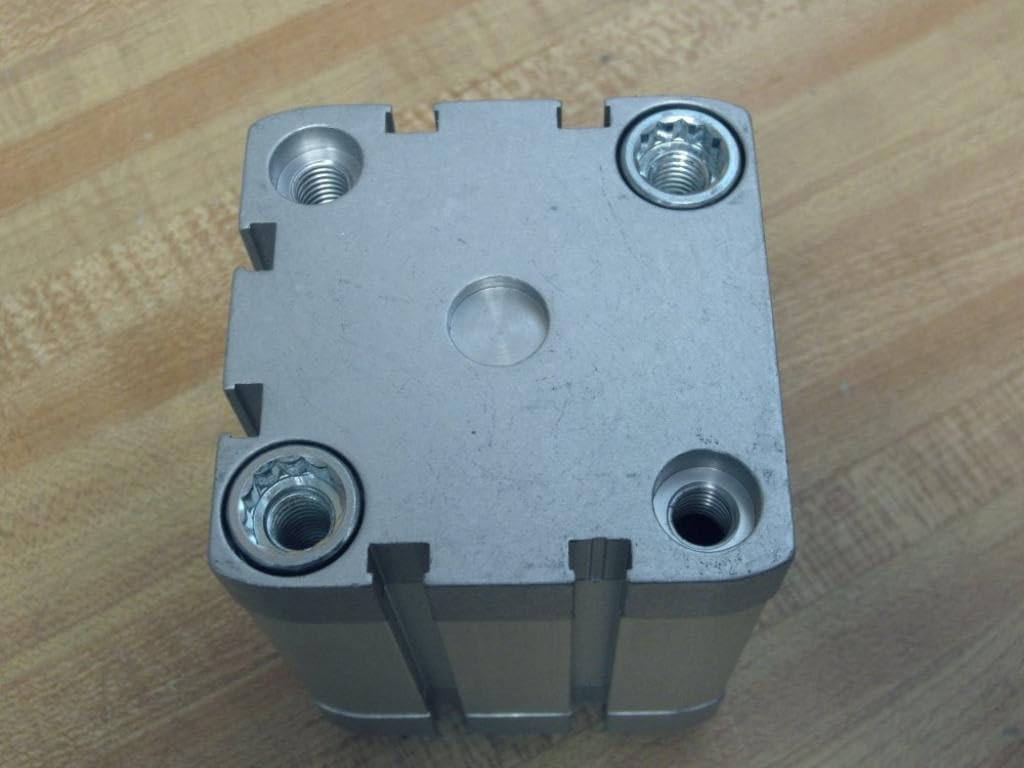 FESTO ADN-50-40-I-P-A (536326), 0.6 TO 10 BAR, 40 MM STROKE, 50 MM BORE, COMPACT, DOUBLE-ACTING, ELASTIC CUSHIONING RINGS/PADS AT BOTH ENDS, G1/8 PNEUMATIC CONNECTION, M10 ROD THREAD, PNEUMATIC CYLIND