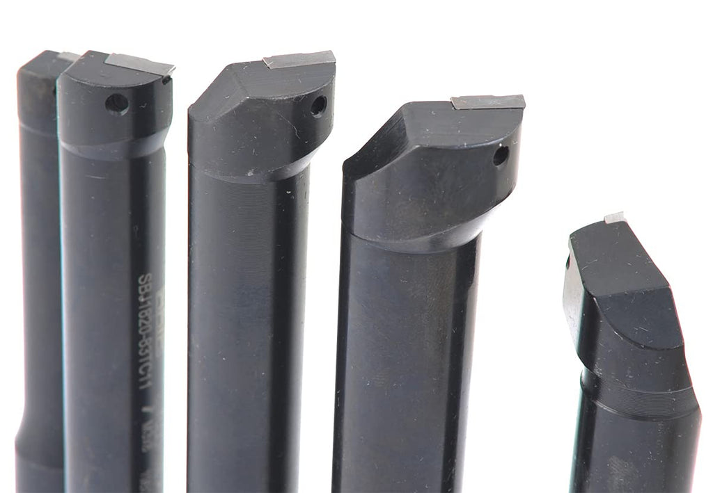 HHIP 1001-0718 7 Piece 18mm Round Shank Indexable Boring Bar Set