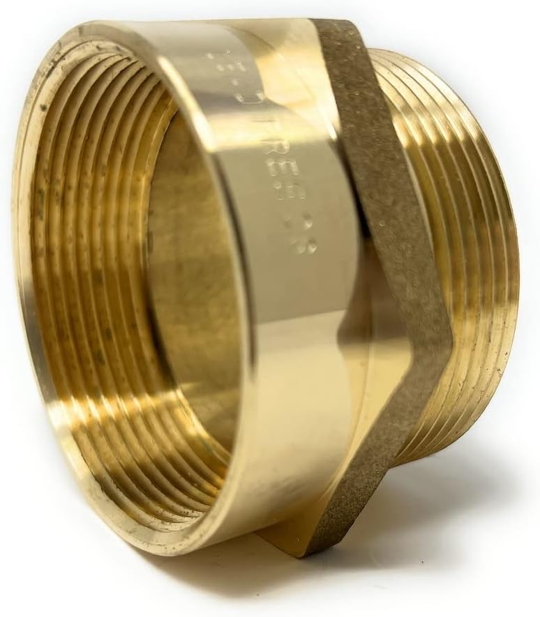 G Thread (British BSPP) Male to NPT Female Adapter - Lead-Free ((2' x 2' (4 Pieces)))