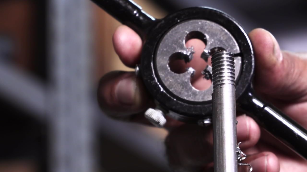 Drill America DWTH3-114NPT 3'OD HSS Round Die, 1-1/4'NPT