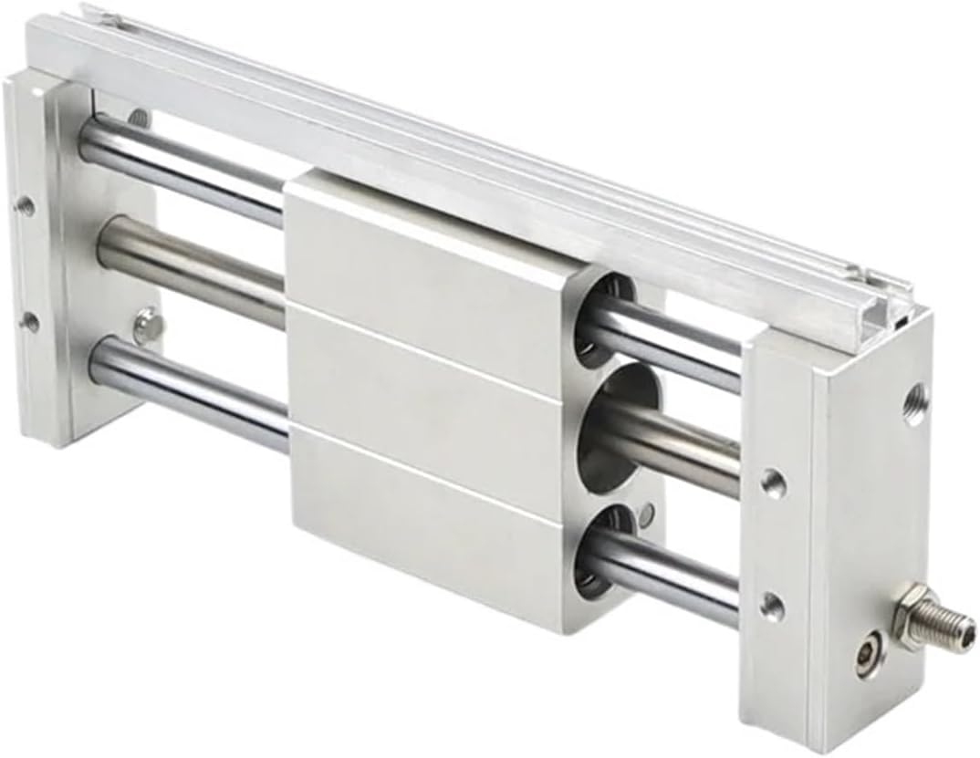 rodless Cylinder Magnetic Coupling Type Guide bar Slider rodless Cylinder CY1S15H/CDY1S20/10/25/32/40-100-200-300-400-500 rmt32 Mechanical(CY1S Bore 10mm,200)
