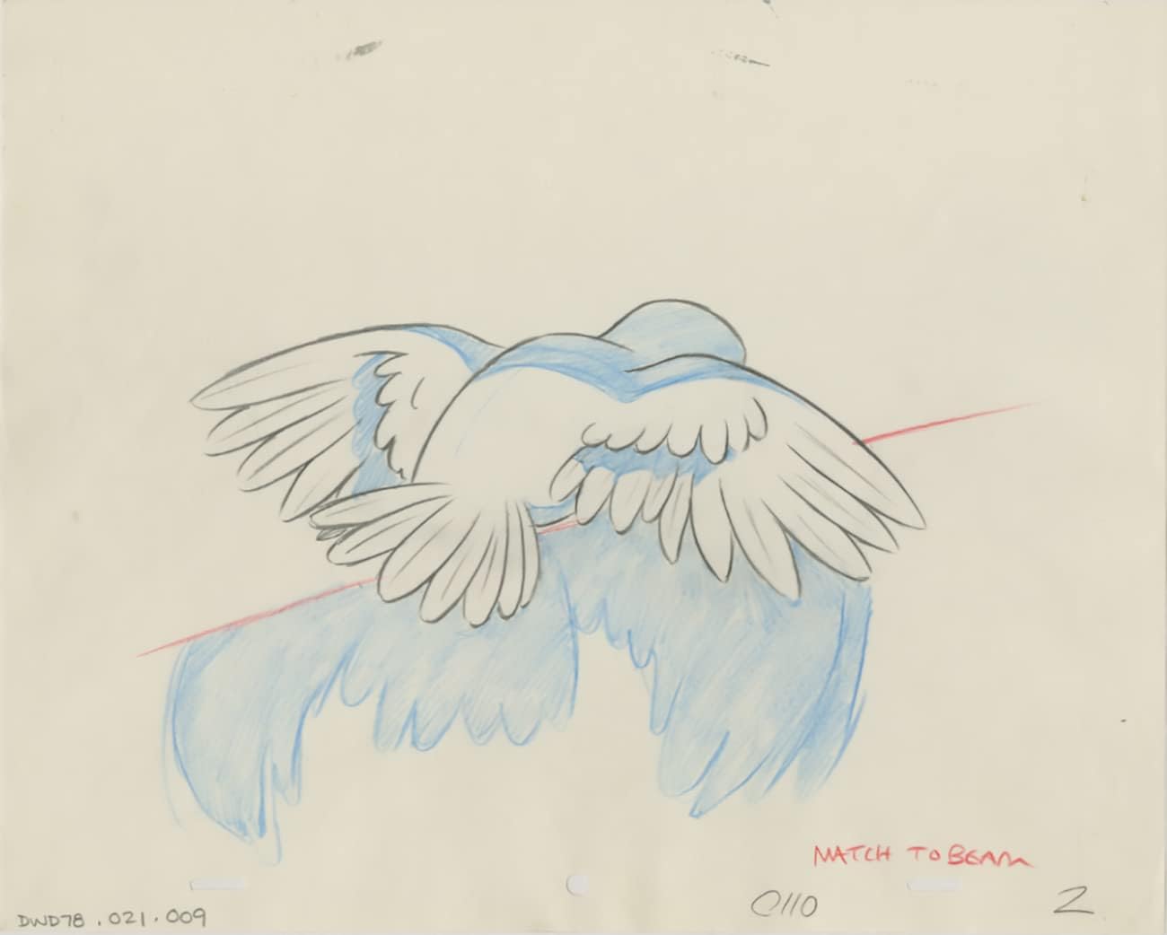 Watership Down 1978 Production Animation Cel Drawing with Linda Jones Enterprise Certificate of Authenticity 021-009